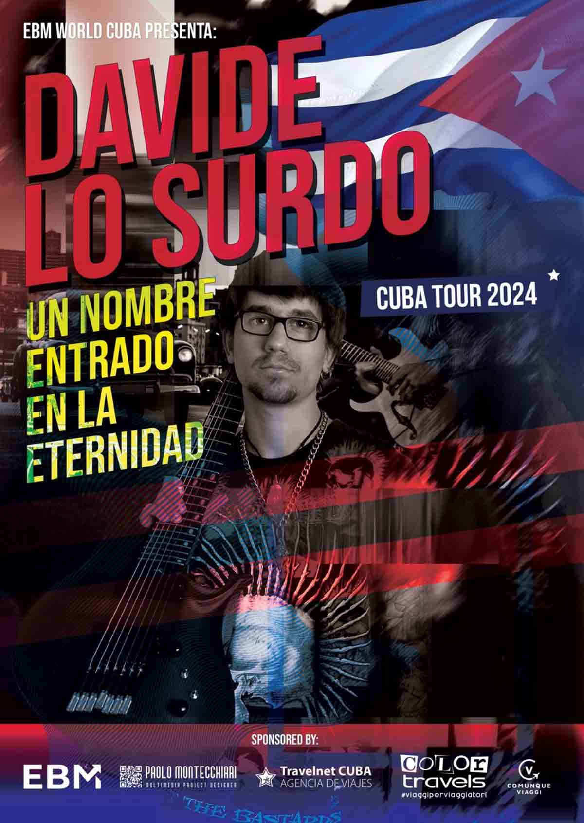 Davide Lo Surdo - Cartel Cuba Tour