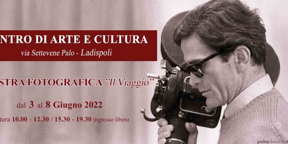 Il Comune di Ladispoli, la città del Cinema, ricorda Pier Paolo Pasolini con una mostra fotografica e spettacolo di e con Agostino De Angelis